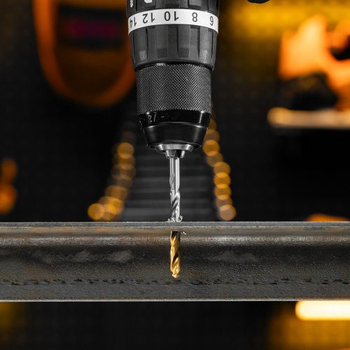 Набор сверл по металлу, 2-8мм, Р6М5-TiN, Golden Tip, 6 шт Denzel купить в Москве с доставкой по всей России | ProtosMarket.ru