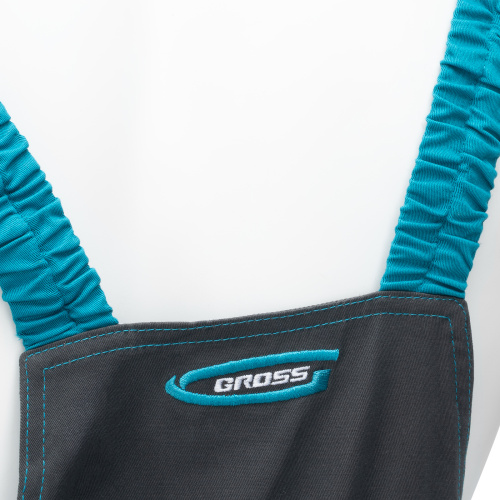 Полукомбинезон профессиональный рабочий, 97% хлопок 3% спандекс, L Gross купить в Москве с доставкой по всей России | ProtosMarket.ru