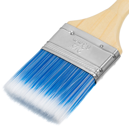 Кисть плоская "Евро" 2.5", искусственная щетина, деревянная ручка MTX купить в Москве с доставкой по всей России | ProtosMarket.ru