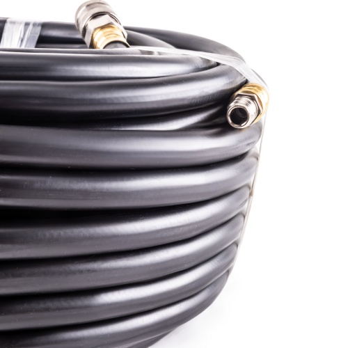 Резиновый маслостойкий воздушный шланг с фитингами Rapid, 20 бар, 15х9 мм, 25 м. AERO купить в Москве с доставкой по всей России | ProtosMarket.ru