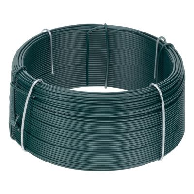 Проволока с ПВХ покрытием, зеленая 1.2 мм, длина 50 м Сибртех купить в Москве с доставкой по всей России | ProtosMarket.ru