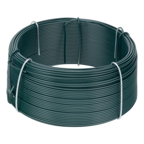 Проволока с ПВХ покрытием, зеленая 1.2 мм, длина 50 м Сибртех купить в Москве с доставкой по всей России | ProtosMarket.ru