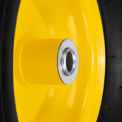 Колесо пневматическое 15/6.00-6, D 370 мм, подш. внут. диам. 16 мм, длина оси 100 мм Denzel купить в Москве с доставкой по всей России | ProtosMarket.ru