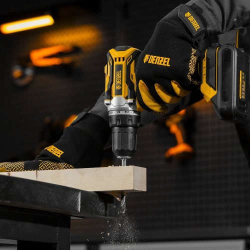 Дрель-шуруповерт аккумуляторная, бесщет. BLDL-18-0 Li-Ion, 18 В Denzel купить в Москве с доставкой по всей России | ProtosMarket.ru