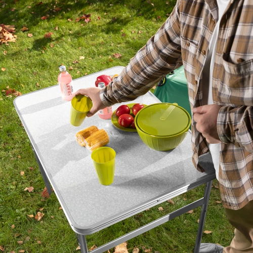 Стол складной алюм, столешница МДФ, 900 x 600 x 300/700 мм, Camping Palisad купить в Москве с доставкой по всей России | ProtosMarket.ru