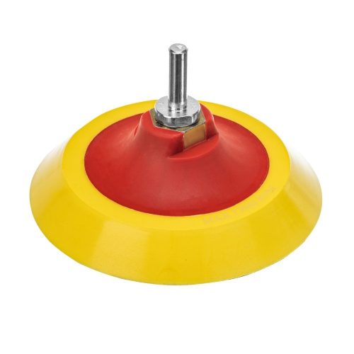 Насадка для дрели и УШМ с липучкой, 125 мм, мягкая Matrix купить в Москве с доставкой по всей России | ProtosMarket.ru