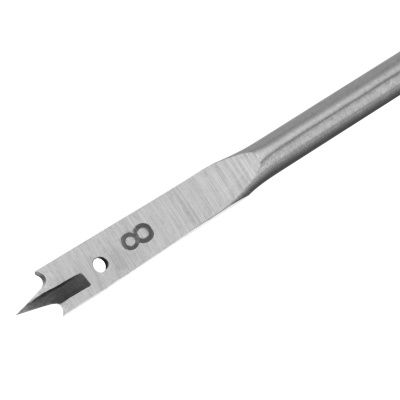 Сверло по дереву перовое удлиненное, 8 х 300 мм, шестигранный хвостовик Matrix купить в Москве с доставкой по всей России | ProtosMarket.ru