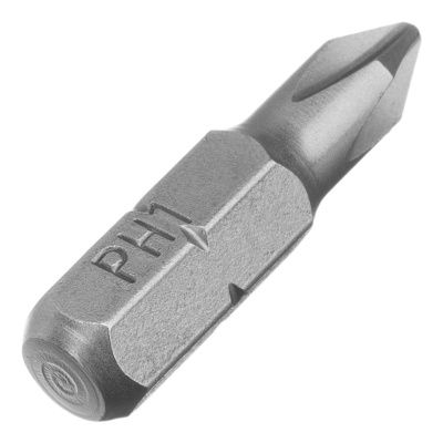 Бита PH1 x 25, сталь CrMo, 5 шт. Сибртех купить в Москве с доставкой по всей России | ProtosMarket.ru