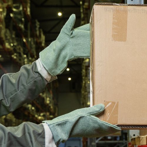 Рукавицы брезентовые огнеупорные, 1 размер Сибртех купить в Москве с доставкой по всей России | ProtosMarket.ru