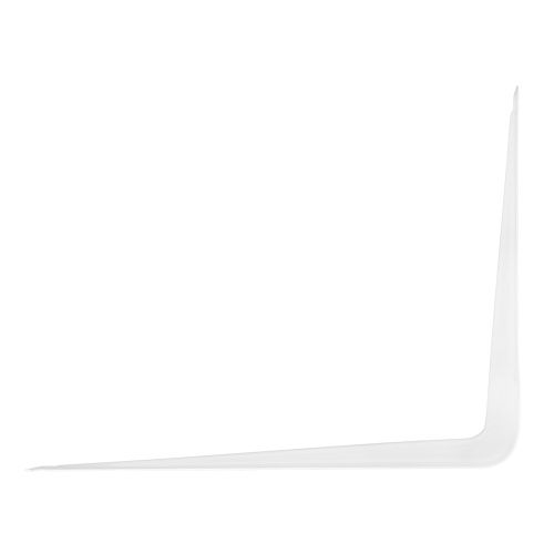 Кронштейн угловой с ребром, 175 х 225 мм, белый Сибртех купить в Москве с доставкой по всей России | ProtosMarket.ru