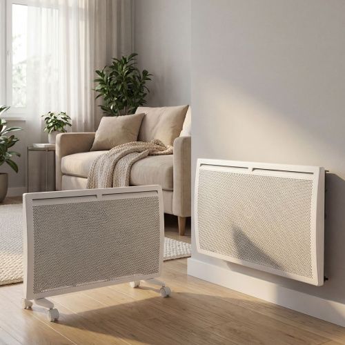 Конвектор гибридный электрический HybridX-2000, ИК нагреватель, цифровой термостат Denzel купить в Москве с доставкой по всей России | ProtosMarket.ru