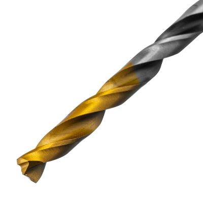 Сверло спиральное по металлу 4,2 x 75мм, Р6М5, Golden Tip, многогранная заточка Denzel купить в Москве с доставкой по всей России | ProtosMarket.ru