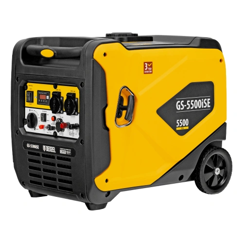 Генератор инверторный GS-5500iSE, 5,5 кВт, 230 В, закрытый корпус,электростартер Denzel купить в Москве с доставкой по всей России | ProtosMarket.ru