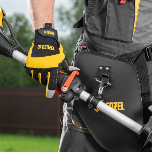 Триммер бензиновый мультифункциональный DGT-52S-MAX, 52 см3, разъёмная штанга Denzel купить в Москве с доставкой по всей России | ProtosMarket.ru