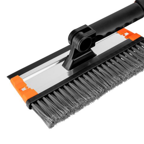 Щетка-сметка для снега со скребком и водосгоном, телескопическая, поворотная голова Stels купить в Москве с доставкой по всей России | ProtosMarket.ru