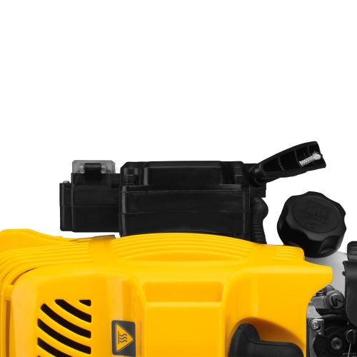 Триммер бензиновый DT-52E, 52 см3, неразъемная штанга, электростартер, состоит из 2 частей Denzel купить в Москве с доставкой по всей России | ProtosMarket.ru