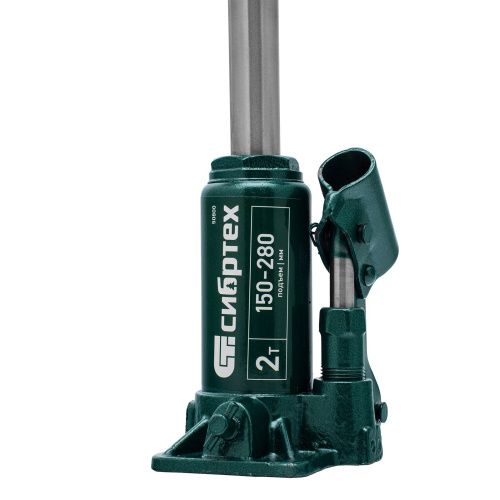 Домкрат гидравлический бутылочный, 2 т, 150-280 мм Сибртех купить в Москве с доставкой по всей России | ProtosMarket.ru