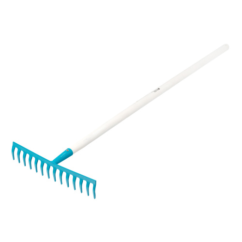 Грабли стальные, 360х1250 мм, 14 прямых зубьев, деревянный лакированный черенок, LUXE Palisad купить в Москве с доставкой по всей России | ProtosMarket.ru