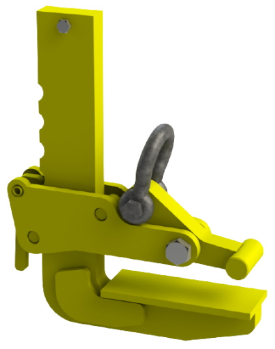 Захват эксцентриковый ZGR (г/п 1,3 т, лист 0-150мм) купить в Москве с доставкой по всей России | ProtosMarket.ru