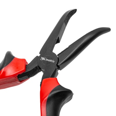 Длинногубцы изогнутые Black Nickel, 160 мм, двухкомпонентные рукоятки Matrix купить в Москве с доставкой по всей России | ProtosMarket.ru