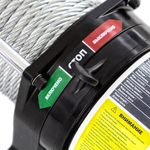 Лебедка автомобильная электрическая LB-3000.3.6 т, 3.4 кВт, 12 В Denzel купить в Москве с доставкой по всей России | ProtosMarket.ru