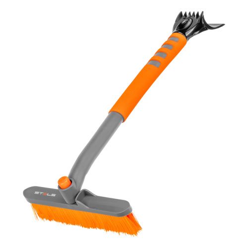 Щетка-сметка для снега со скребком, поворотная голова, 510 мм Stels купить в Москве с доставкой по всей России | ProtosMarket.ru