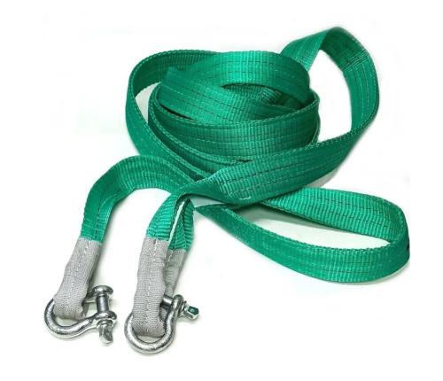 Буксир текстильный ленточный TOR БТЛ 42,0 т 6,0 м (скоба-скоба) купить в Москве с доставкой по всей России | ProtosMarket.ru