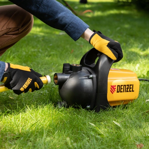 Садовый поверхностный насос GP 600, 600 Вт, 3000 л/ч, подъем 35 м, пластик Denzel купить в Москве с доставкой по всей России | ProtosMarket.ru