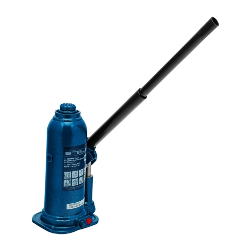 Домкрат гидравлический бутылочный, 6 т, h подъема 207-404 мм, в пластиковом кейсе Stels купить в Москве с доставкой по всей России | ProtosMarket.ru