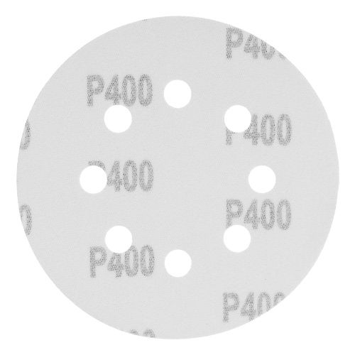 Круг абразивный на ворсовой подложке под "липучку", перфорированный, P 400, 125 мм, 5 шт Matrix купить в Москве с доставкой по всей России | ProtosMarket.ru