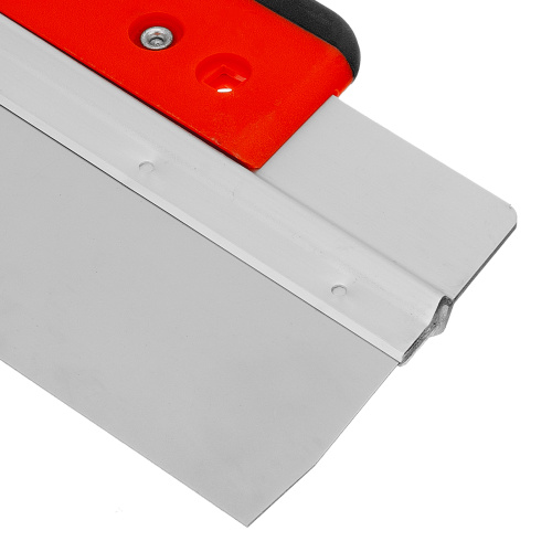 Шпатель фасадный из нержавеющей стали, 250 мм, узкое полотно, двухкомпонентная ручка Matrix купить в Москве с доставкой по всей России | ProtosMarket.ru