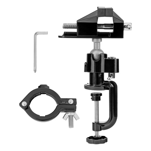 Тиски настольные, многофункциональные, сменная насадка, хомут для дрели, шарнирный механизм, 70 мм Matrix купить в Москве с доставкой по всей России | ProtosMarket.ru