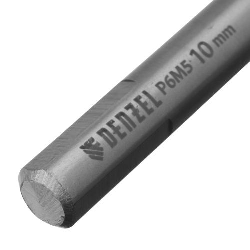 Сверло спиральное по металлу 10 x 133 мм, Р6М5, Golden Tip  Denzel купить в Москве с доставкой по всей России | ProtosMarket.ru