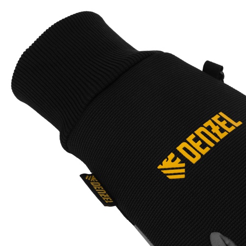 Перчатки универсальные, двойные, работа с сенсорным экраном, вязаная манжета, размер 8 Denzel купить в Москве с доставкой по всей России | ProtosMarket.ru