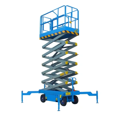 Подъемник ножничный самоходный аккумуляторный 500 кг, 9/11 м, 24/85 В/Ач TOR SJY-0,5-9DC по ценам производителя в Москве с доставкой по всей России