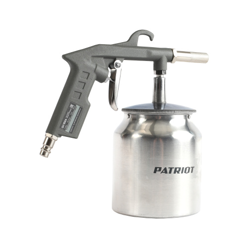 Пистолет пескоструйный PATRIOT GH 166А, бачок 0,75 л, макс  производительность 300 л/мин, давление 3-5 Бар купить в Москве с доставкой по всей России | ProtosMarket.ru