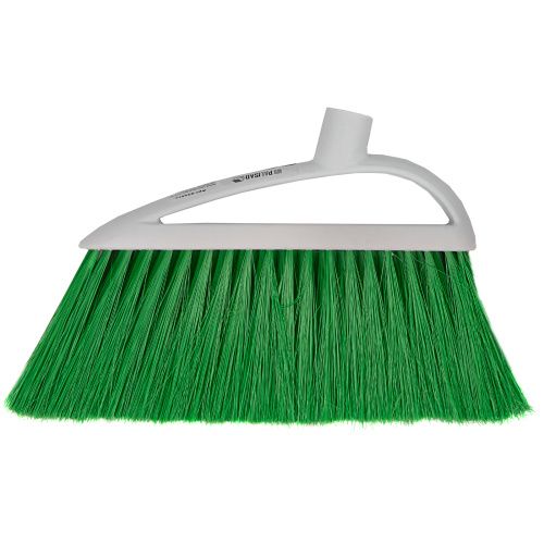 Щетка пластмассовая для подметания пола, премиум, 23 см, без черенка, салатовая щетина, Home Palisad купить в Москве с доставкой по всей России | ProtosMarket.ru