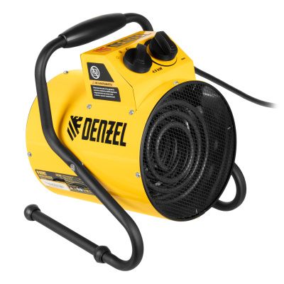 Тепловая пушка SFH-5000, 230 В, 260 м3/ч, вентилятор 3 режима, 3000/4500 Вт Denzel купить в Москве с доставкой по всей России | ProtosMarket.ru