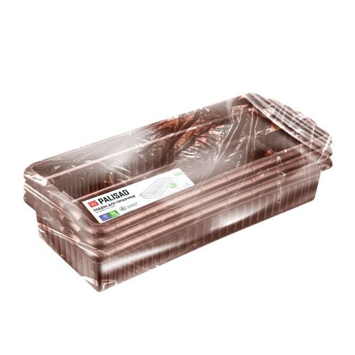 Поддон для рассады 444х185х82 мм, пластиковый, 3 шт, под 10 горшочков 460 мл. Palisad купить в Москве с доставкой по всей России | ProtosMarket.ru