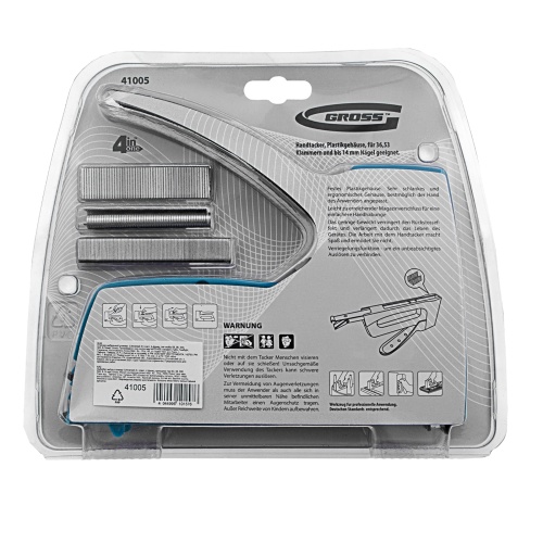 Степлер мебельный универсальные (Universell 4) пластик, 4 функции, тип скобы: 53, 36, 300, 500, 8-14мм Gross купить в Москве с доставкой по всей России | ProtosMarket.ru