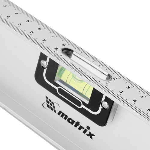 Уровень алюминиевый "Рельс", 1000 мм, 3 глазка (1 поворотный) Matrix купить в Москве с доставкой по всей России | ProtosMarket.ru