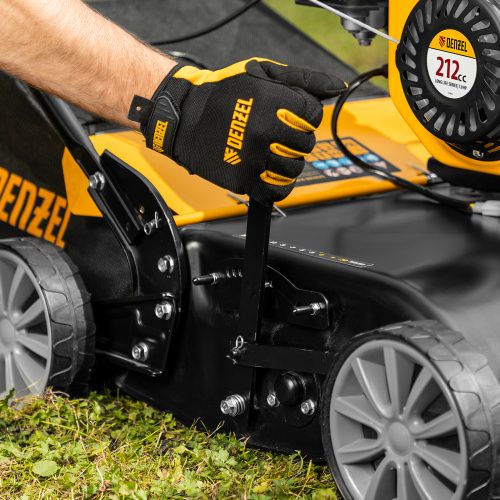 Скарификатор-аэратор бензиновый SAG-400, 212 см3, -15/+10 мм, 40 см Denzel купить в Москве с доставкой по всей России | ProtosMarket.ru