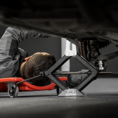 Домкрат ромбический винтовой универсальный ТУ 5.16-469-0213-04, 1.2 т, 135-410 мм Россия купить в Москве с доставкой по всей России | ProtosMarket.ru