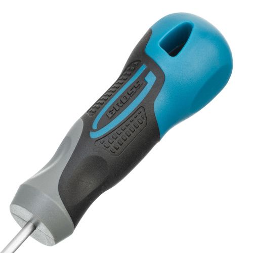 Отвертка PZ0 x 75 мм, S2, трехкомпонентная ручка Gross купить в Москве с доставкой по всей России | ProtosMarket.ru