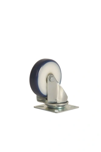 Колесо аппаратное поворотное SCv 92 75 мм (синяя резина) купить в Москве с доставкой по всей России | ProtosMarket.ru