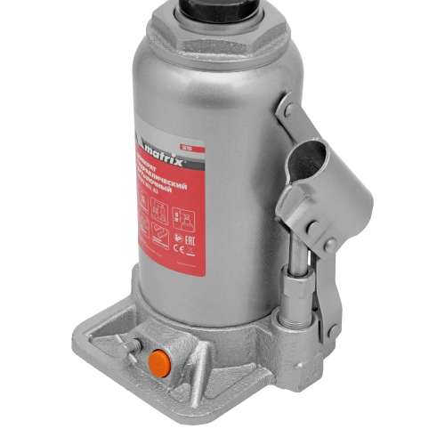 Домкрат гидравлический бутылочный, 16 т, h подъема 230-460 мм Matrix купить в Москве с доставкой по всей России | ProtosMarket.ru