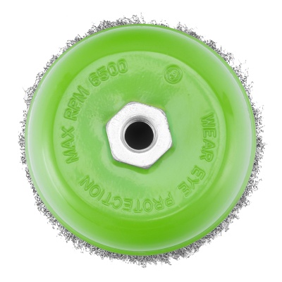 Щетка для УШМ, 125 мм, М14, "чашка", витая проволока Сибртех купить в Москве с доставкой по всей России | ProtosMarket.ru