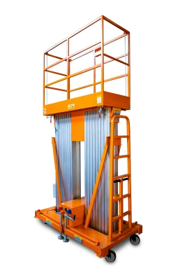 Подъемник мачтовый аккумуляторный 200 кг 8/10 м TOR GTWY8-200S DC 2-мачтовый купить в Москве с доставкой по всей России | ProtosMarket.ru