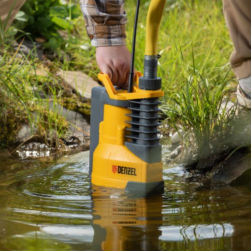 Дренажный насос DPХ450, 450 Вт, подъем 5 м, 9000 л/ч Denzel купить в Москве с доставкой по всей России | ProtosMarket.ru