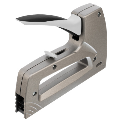 Степлер мебельный (Aluminium 140) алюминиевый корпус, регулятор удара, тип скобы 140, 300, 6-14 мм Gross купить в Москве с доставкой по всей России | ProtosMarket.ru